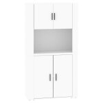 Vidaxl buffet haut blanc bois d'ing�nierie