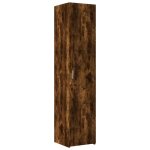 Vidaxl buffet haut ch�ne fum� 40x42, 5x185 cm bois d'ing�nierie
