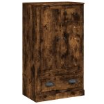 Vidaxl buffet haut ch�ne fum� 60x35, 5x103, 5 cm bois d'ing�nierie