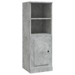 Vidaxl buffet haut gris bton 36x35, 5x103, 5 cm bois d'ingnierie
