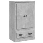 Vidaxl buffet haut gris bton 60x35, 5x103, 5 cm bois d'ingnierie