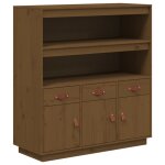 Vidaxl buffet haut marron miel 100x40x108, 5 cm bois massif de pin Vidaxl buffet haut marron miel 100x40x108, 5 cm bois massif de pin