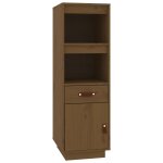 Vidaxl buffet haut marron miel 34x40x108, 5 cm bois massif de pin Vidaxl buffet haut marron miel 34x40x108, 5 cm bois massif de pin