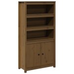 Vidaxl buffet haut marron miel 80x35x154 cm bois massif de pin Vidaxl buffet haut marron miel 80x35x154 cm bois massif de pin