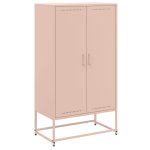 Vidaxl buffet haut rose 68, 5x38, 5x123, 5 cm acier Vidaxl buffet haut rose 68, 5x38, 5x123, 5 cm acier