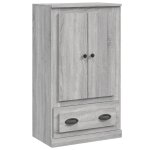 Vidaxl buffet haut sonoma gris 60x35, 5x103, 5 cm bois d'ing�nierie