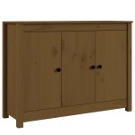 Vidaxl buffet marron miel 100x35x74 cm bois massif de pin Vidaxl buffet marron miel 100x35x74 cm bois massif de pin