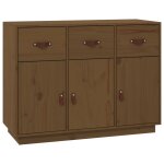 Vidaxl buffet marron miel 100x40x75 cm bois massif de pin Vidaxl buffet marron miel 100x40x75 cm bois massif de pin