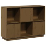 Vidaxl buffet marron miel 110, 5x35x80 cm bois massif de pin Vidaxl buffet marron miel 110, 5x35x80 cm bois massif de pin