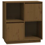 Vidaxl buffet marron miel 74x35x80 cm bois massif de pin Vidaxl buffet marron miel 74x35x80 cm bois massif de pin