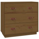 Vidaxl buffet marron miel 80x40x75 cm bois massif de pin Vidaxl buffet marron miel 80x40x75 cm bois massif de pin