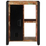 Vidaxl buffet multicolore 55x35x70 cm bois massif rcupration