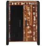 Vidaxl buffet multicolore 55x35x70 cm bois massif récupération Vidaxl buffet multicolore 55x35x70 cm bois massif récupération