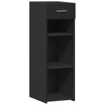 Vidaxl buffet noir 30x42, 5x93 cm bois d'ing�nierie