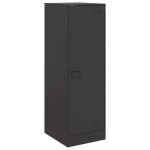 Vidaxl buffet noir 34, 5x39x107 cm acier