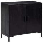 Vidaxl buffet noir 75x35x70 cm bois de pin massif Vidaxl buffet noir 75x35x70 cm bois de pin massif