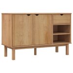 Vidaxl buffet otta 114x43x73, 5 cm bois massif de pin Vidaxl buffet otta 114x43x73, 5 cm bois massif de pin
