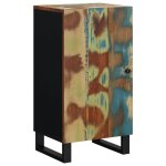 Vidaxl buffet avec porte 40x31x75 cm bois massif de rcupration