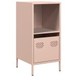 Vidaxl buffet rose 35x39x73, 5 cm acier lamin� � froid