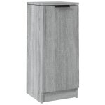 Vidaxl buffet sonoma gris 30x30x70 cm bois d'ing�nierie