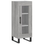 Vidaxl buffet sonoma gris 34, 5x34x90 cm bois d'ingénierie Vidaxl buffet sonoma gris 34, 5x34x90 cm bois d'ingénierie