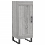 Vidaxl buffet sonoma gris 34, 5x34x90 cm bois d'ingénierie Vidaxl buffet sonoma gris 34, 5x34x90 cm bois d'ingénierie