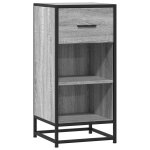 Vidaxl buffet sonoma gris 35, 5x35x76 cm bois d'ingénierie et métal Vidaxl buffet sonoma gris 35, 5x35x76 cm bois d'ingénierie et métal