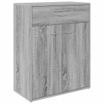 Vidaxl buffet sonoma gris 60x30x75 cm bois d'ing�nierie