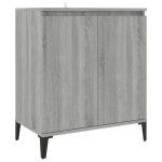 Vidaxl buffet sonoma gris 60x35x70 cm bois d'ingénierie Vidaxl buffet sonoma gris 60x35x70 cm bois d'ingénierie