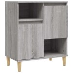 Vidaxl buffet sonoma gris 60x35x70 cm bois d'ing�nierie