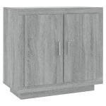 Vidaxl buffet sonoma gris 80x40x75 cm bois d'ing�nierie