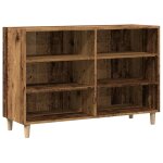 Vidaxl buffet vieux bois 103, 5x35x70 cm bois d'ing�nierie