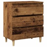Vidaxl buffet vieux bois 60x35x70 cm bois d'ing�nierie