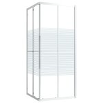 Vidaxl cabine de douche esg 80x80x180 cm