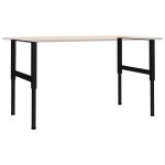 Vidaxl cadres d'établi réglables 2 pcs métal 85x(69 - 95, 5) cm noir Vidaxl cadres d'établi réglables 2 pcs métal 85x(69 - 95, 5) cm noir