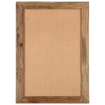Vidaxl cadres photo 2 pcs 40x50cm bois de récupération solide et verre Vidaxl cadres photo 2 pcs 40x50cm bois de récupération solide et verre
