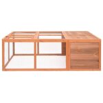 Vidaxl cage pour animaux de jardin 150x100x50 cm bois de sapin massif Vidaxl cage pour animaux de jardin 150x100x50 cm bois de sapin massif