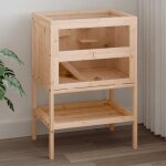 Vidaxl cage pour hamster 55x40x80 cm bois massif sapin Vidaxl cage pour hamster 55x40x80 cm bois massif sapin