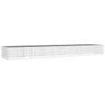 Vidaxl cage � lapin 5 panneaux 541x109x54 cm fer galvanis�