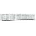 Vidaxl cage  lapin 6 panneaux 327x79x54 cm fer galvanis