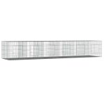 Vidaxl cage � lapin 6 panneaux 327x79x54 cm fer galvanis�