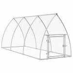 Vidaxl cage pour poules argenté 300x105x120 cm acier galvanisé Vidaxl cage pour poules argenté 300x105x120 cm acier galvanisé