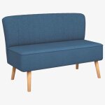Vidaxl canap 117x55, 5x77 cm tissu bleu