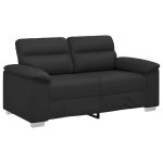 Vidaxl canap� 2 places noir 160x81x84 cm similicuir