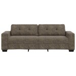 Vidaxl canap avec coussin gris fonc faux cuir