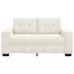 Vidaxl canap� cr�me 160 x 77 x 82 cm tissu