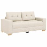Vidaxl canap� deux places en lin 180x77x82 cm