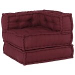 Vidaxl canap� modulaire marron 70x70x54 tissu