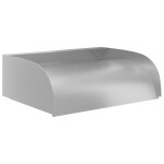 Vidaxl cascade 45x34x14 cm acier inoxydable 304