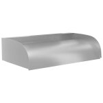Vidaxl cascade 60x34x14 cm acier inoxydable 304